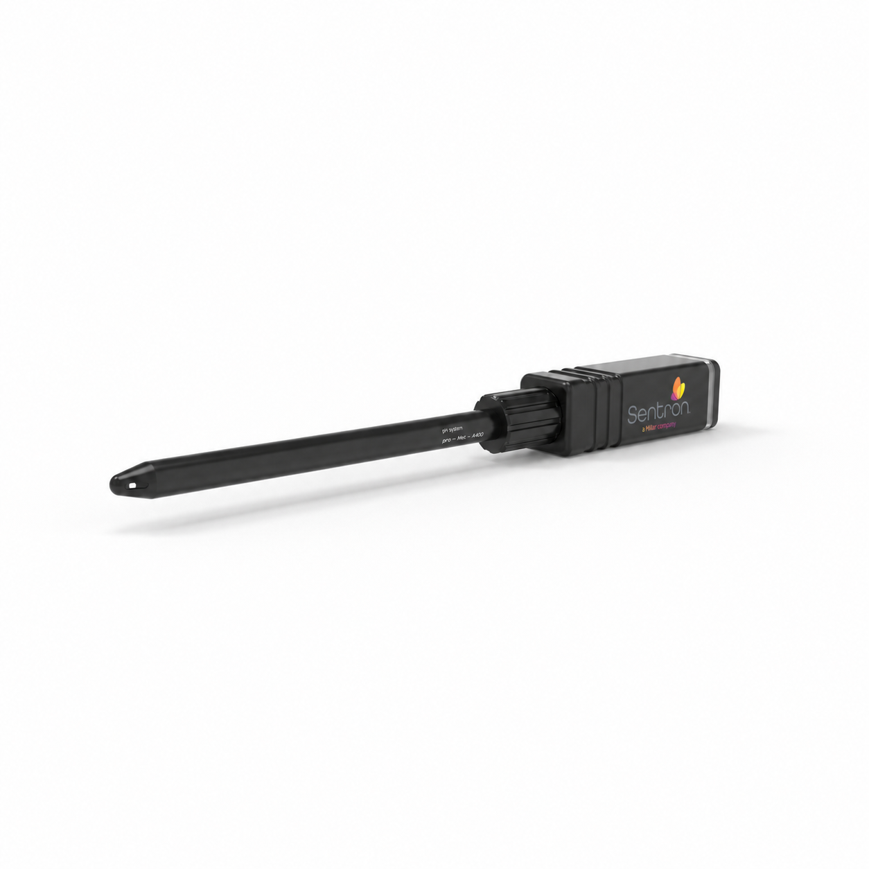 Sonde complète Sentron ConeFET pH et température avec son émetteur Bluetooth